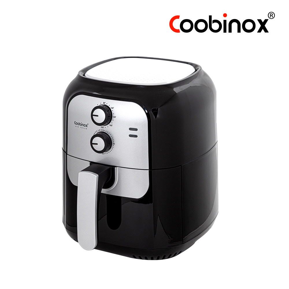 Coobinox® 5.5L Large Capacity Air Fryer (CX-224AF) - Oil-Free Healthy Cooking with Non-Stick Basket & 200°C Rapid Air Circulation